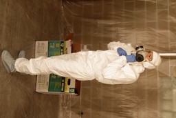 Tyvek suit